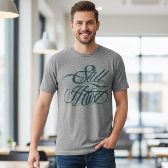 The Track Shirt T Shirt Vintage Tee Still Hood Made in USA Single Stitch XL - Picture 1 of 7